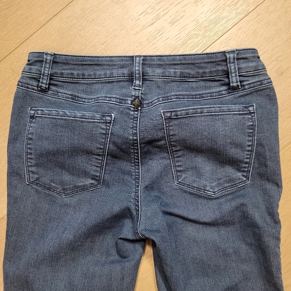 Prana Jeans Women's sz 2/26 Mid Rise Skinny Leg Denim Jeans - Picture 5 of 12